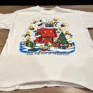 2 vintage peanuts t-shirts